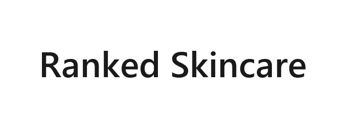 Ranked Skincare logo wordmark.